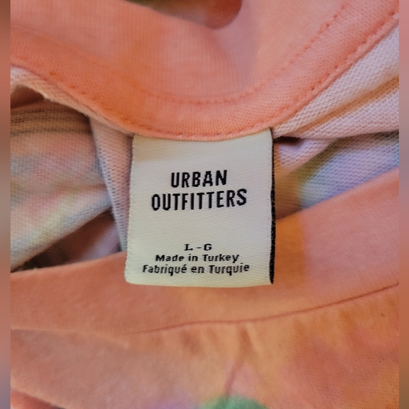 Urban Outfitters Cactus Gardens Flame Soft Tee, Pink, Orange, Boxy, NWOT, Large - Picture 12 of 14